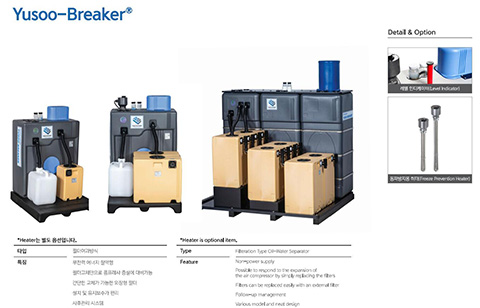 包含環(huán)保型空壓系統(tǒng)廢油處理設(shè)備YUSOO-8在內(nèi)的官方介紹